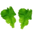thumbnail image 1 of 2Pcs Simulation Green Lettuce Leaves PVC Food Decoration Fake Vegetable Models, 1 of 8