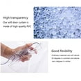 thumbnail image 3 of Door curtain, freezer curtain, transparent PVC slatted curtain, strip curtain, industrial curtain, weatherproof stable curtain for warehouses, factories, supermarkets, 3 of 7