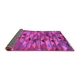 thumbnail image 2 of Ahgly Company Indoor Square Oriental Purple Traditional Area Rugs, 7' Square, 2 of 4