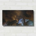 thumbnail image 3 of Luxe Metal Art 'Lv Color' by Sebastien Lory, Metal Wall Art, 24"x12", 3 of 7
