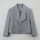 thumbnail image 4 of Chaquetas para niños, chaquetas de traje inglés para niños y niñas, chaquetas de estilo universitario, uniformes escolares, top de algodón para niñas., 4 of 6