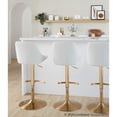 thumbnail image 4 of LumiSource Diana Adjustable Barstool - Set of 2, 4 of 10