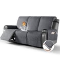 thumbnail image 1 of Funda para Sofá Reclinable TAOCOCO 100% Impermeable Gris para 3 Plazas, 1 of 6