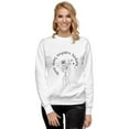 thumbnail image 2 of " Your story inspires history" Unisex Premium Sweatshirt (White, L), 2 of 6
