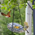 thumbnail image 4 of HBBKVI Bird Feeder, Leaf Shaped Platform Bird Feeders for Garden Patio Yard, Hummingbird Feeders Great for Attracting Birds, 4 of 6