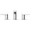 thumbnail image 2 of Kohler 97100-4-BL Widespread Bathroom Sink Faucet, 1.2 GPM - Matte Black, 2 of 7