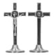 thumbnail image 5 of Cruz de pie, cruz católica hecha a mano, crucifijo de pared, crucifijo de pie, tecnología avanzada, 5 of 12