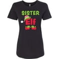 thumbnail image 3 of Inktastic Christmas Sister Elf Women's T-Shirt, 3 of 5