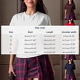 thumbnail image 2 of YUGYXL Plus Size T Shirts for Women Loose Fit Short Sleeve Shirt Summer Going Out Casual Crop Tops Cinched Waist Tshirts Black Top L, 2 of 5