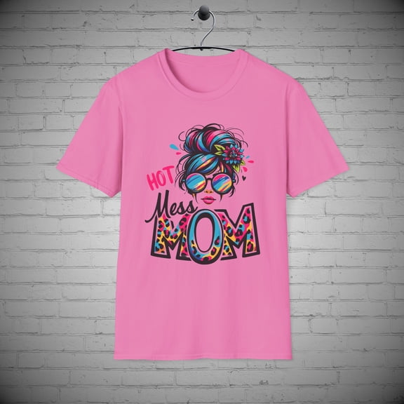 Hot Mess Mama t-shirt, Mother's Day shirt, Mom Gift idea, Mommy tee