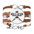 thumbnail image 1 of Chinese Culture Traditional Kite Pattern Bracelet Love Chain Rope Ornament Wristband, 1 of 3