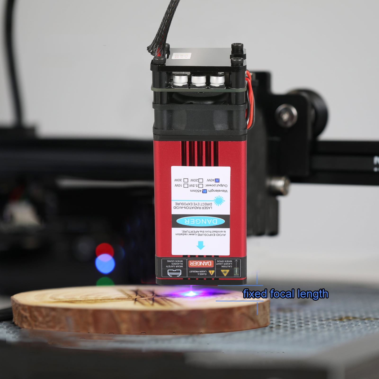 Engraving Module, Router Leather Wood Precision Leather Wood 450nm Head 40w Jinmie Diy Craft Wood Craft Wood Leather Moweo 10w 450nm 80w Head Speed Head Adjustable Precision Havou