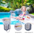 thumbnail image 4 of MasteelfCA Swimming Pool Water Quality Tester Hot Spring Pool Spa Aquarium Portable PH Meter Residual Detector CL2 Tester (Grey), 4 of 7
