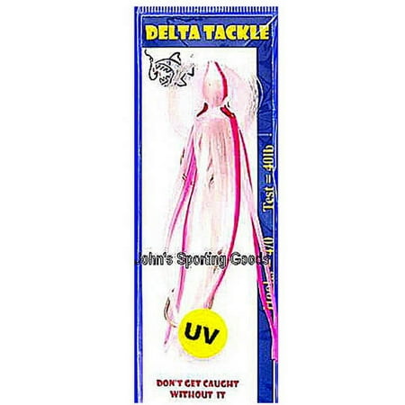 Delta Tackle Squid Hoochy, 4.5"
