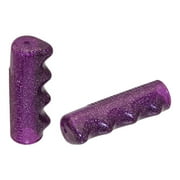 Alta Bicycle Mini Lowrider Sparkle Flake Bicycle Grips, Multiple Colors. (Purple)