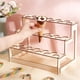 thumbnail image 3 of Soporte para conos de helado (paquete de 3) con 33 orificios y 3 niveles. Exhibidor de madera para conos. Soporte para sushi enrollado a mano. Soporte para cupcakes., 3 of 6
