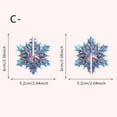 thumbnail image 2 of Christmas 2D Flat Acrylic Snowflake Christmas Tree Star Assembly Decoration, 2 of 3