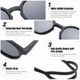 thumbnail image 5 of Gafas de sol polarizadas para bebé COASION con correa 0-12 meses Blanco, 5 of 5