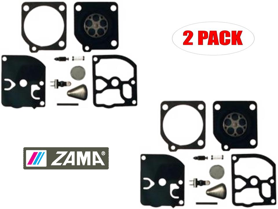 Zama 2 Pack Carburetor Repair Kit RB502PK