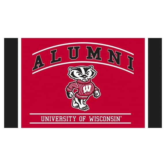 Wisconsin Badgers 28" x 16" Alumni Turf Door Mat