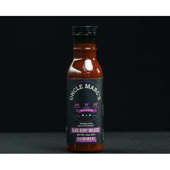 Uncle Marc's Black Berry Molasses Barbecue Sauce