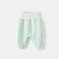 thumbnail image 2 of Odeerbi 0-2 Years Infant Boys Girls Cotton Bloomers Diaper Cover Pants Chinese Traditional Baby Pants with Open Crotch for Easy Diaper Change High Waisted Joggers, 2 of 4