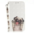 thumbnail image 3 of iPhone X 2017 Case, iPhone XS 2018 Case, Allytech 3D PU Leather Protective Cover & Pocket Lanyard Wallet with Cards Holder, Support Kickstand Slim Case for Apple iPhone X/ XS, Dog, 3 of 9