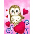 thumbnail image 1 of Pintura con diamantes Sincero Coeur De Hibou 30 X 40 cm 5D, 1 of 5