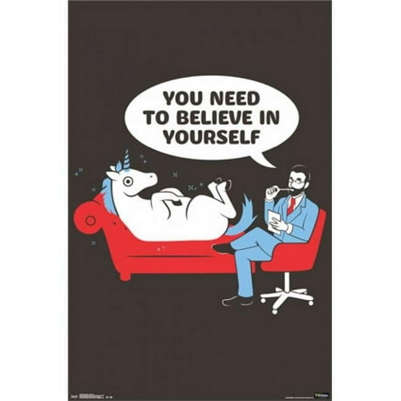 Posterazzi TIARP14053 Snorg Tees - Unicorn Poster Print - 22 x 34 in.