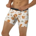 thumbnail image 2 of Sigee Cute Squirrel Fall for Men's Boxer Briefs,Moisture Wicking and Breathable Small, 2 of 9