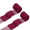 Burgundy, variant on Uxcell 2 Rolls Chiffon Ribbon, 1.5 Inch x 5 Yard Handmade Fringe Ribbon Silk Frayed Ribbon for Flower Bouquet Wrapping Wedding Decoration Bridal DIY Crafts Burgundy