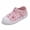 Pink, variant on GYMEPIC Girl Sneakers Canvas Walking Shoes Rubber Sole Kids Casual Play