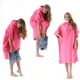 thumbnail image 3 of Toalla Poncho de surf Toalla para cambiarse Bata de secado rápido con capucha Manta de playa de micr Tomshoo Toalla, 3 of 7