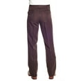 thumbnail image 2 of Circle S Mens Brown Polyester Ranch Dress Pants 33, 2 of 2