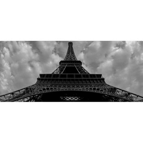 Trademark Fine Art "Eiffel Panoramica" Canvas Art by Moises Levy