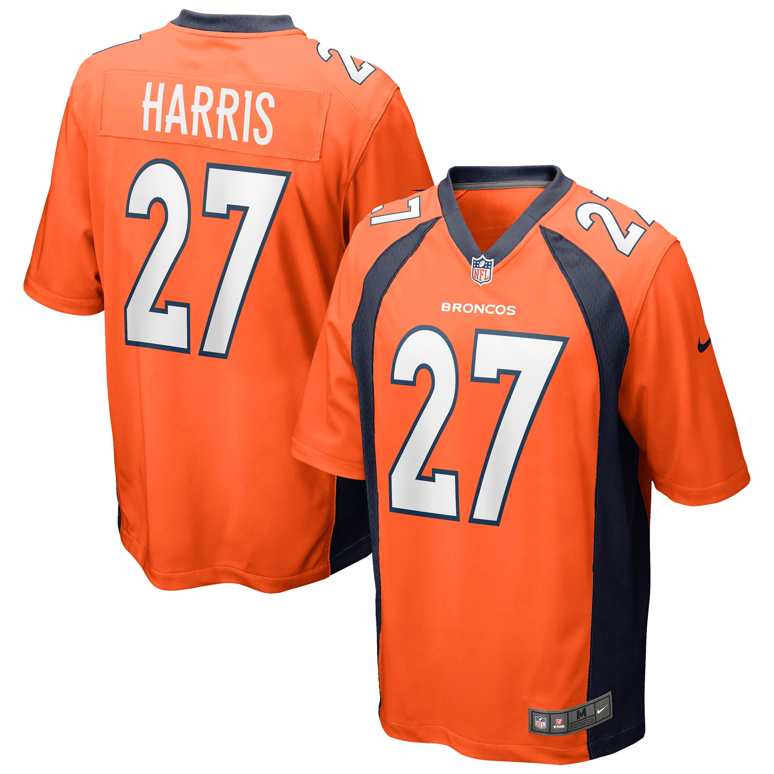 Davontae Harris Denver Broncos Nike Game Jersey - Orange - Walmart.com