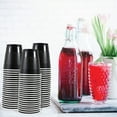 thumbnail image 5 of JAM Paper Bulk Plastic Cups, 12 oz, Black, 200 Cups/Box, 5 of 5