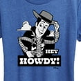 thumbnail image 3 of Toy Story - Hey Howdy - Women's Short Sleeve Graphic T-Shirt, 3 of 5