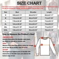 thumbnail image 3 of XIAOCHA Mens Day Of The Dead Long Sleeve Crew Neck T‑Shirt Floral Sugar Skull Sombrero Print Knit Tees, 3 of 6