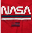 thumbnail image 2 of NASA Retro Worm Logo American Flag Toddler Boy Girl T Shirt Infant Toddler Brisco Brands 6M, 2 of 6