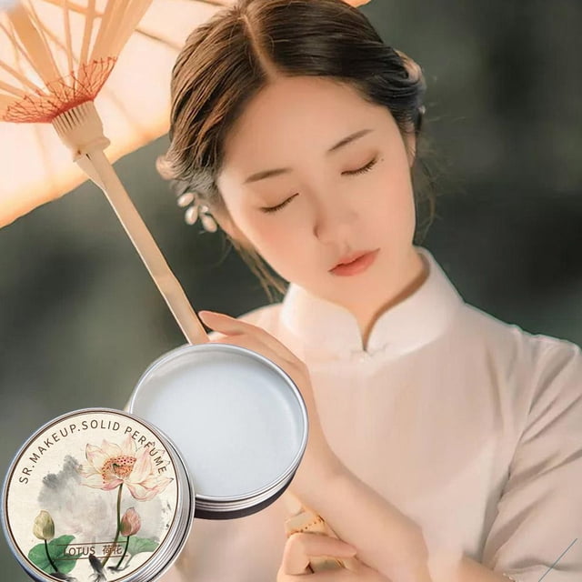 Bálsamo de bolsillo portátil Desodorante suave de larga duración Perfume sólido (Lotus) Likrtyny cuidado belleza