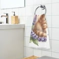 thumbnail image 5 of Little Cat and Flowers Hand Towel Bath Towels Face Towels Cotton Absorbent for Home Hotel Spa Swimming Yoga Sports, 5 of 7