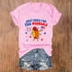 thumbnail image 4 of Blusas de Manga Corta para las Mujeres Divertido Impreso Cuello Redondo Tee, Vintage Humor Gráfico Blusas de Primavera para las Mujeres, 4 of 4