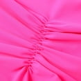 thumbnail image 7 of Athletic Shorts for Women Wrinkle High Waist Pure Color Cover Up for Resort Wear Womens Holiday Clothing,Pink,XL, 7 of 7
