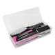 thumbnail image 1 of Pinzas para cutículas, juego de herramientas de pedicura de 20 piezas, herramienta de pedicura, cortaúñas, diseño exquisito, 1 of 8