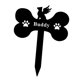 thumbnail image 5 of Estaca conmemorativa para perro, placa para tumba, decoración para maceta, regalo de condolencia, marcador para tumba de mascota Compañero, 5 of 9