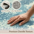 thumbnail image 6 of ODIKA Beach Inspired Starfish Motifs With Coral And Seashells Accent for Dining Room, Basement, Large Office, Non-Slip Chair-Friendly, 6 of 7