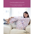thumbnail image 5 of MeMoi Women's Pastel Zebra Long Sleeve Pajama Set - Womens - Female, 5 of 7