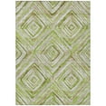 thumbnail image 2 of Addison Rugs Chantille Indoor/Outdoor Transitional Diamonds Green Washable Rectangle Rug, 5' x 7'6", 2 of 6
