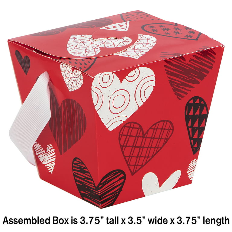 Heart To Heart Valentine's Day 3 Tier Tower – Set of 3 Boxes Case Pk. 8 -  All Wrapped Up